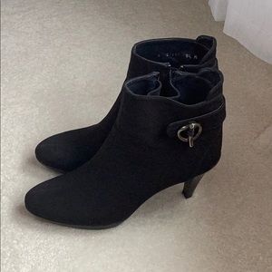 Stuart Weitzman, Platform Bootie, Blk